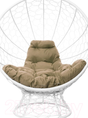 Кресло садовое M-Group Кокос на подставке / 11590101