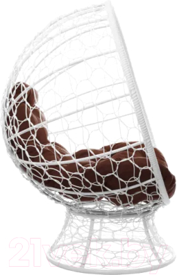 Кресло садовое M-Group Кокос на подставке / 11590105