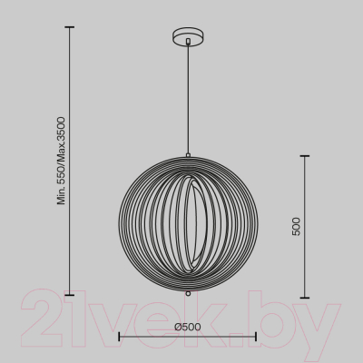 Потолочный светильник Maytoni Roots MOD197PL-01W1 