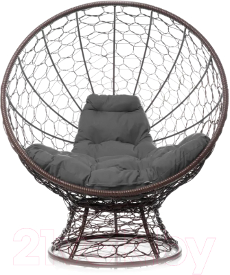Кресло садовое M-Group Кокос на подставке / 11590209