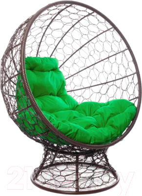 Кресло садовое M-Group Кокос на подставке / 11590204