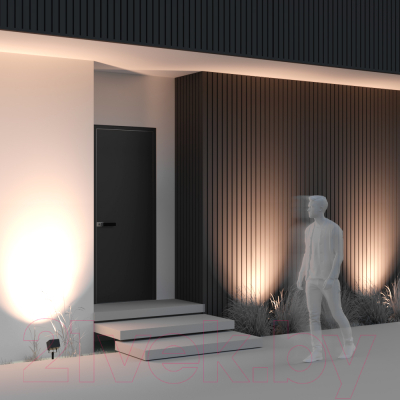 Светильник уличный Maytoni Ares O309FL-L18B3K