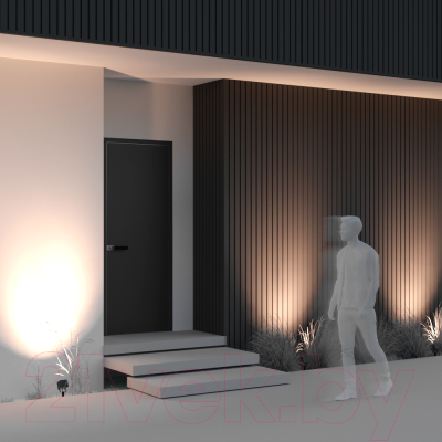 Светильник уличный Maytoni Ares O309FL-L8B3K