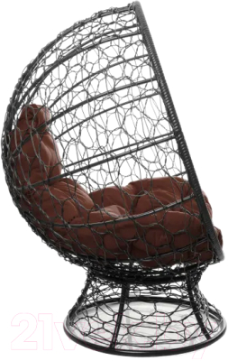 Кресло садовое M-Group Кокос на подставке / 11590405