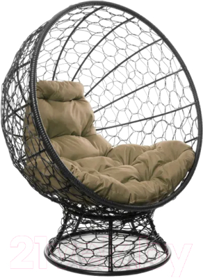 Кресло садовое M-Group Кокос на подставке / 11590401