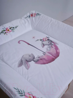 Пеленальный матрас Топотушки Зайка-Акварель New №2