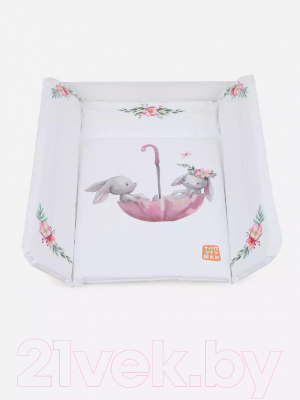 Пеленальный матрас Топотушки Зайка-Акварель New №2