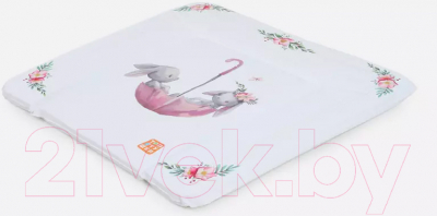 Пеленальный матрас Топотушки Зайка-Акварель New №2