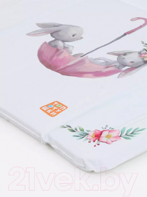 Пеленальный матрас Топотушки Зайка-Акварель New №2