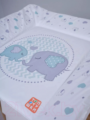 Пеленальный матрас Топотушки Слоники New №2