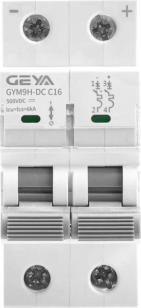 Выключатель автоматический Geya GYM9HDC-2P-1C