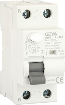 Устройство защитного отключения Geya GYL92P40AC100 - фото