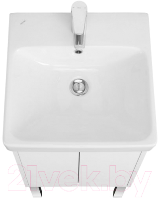 Тумба под умывальник Акватон Сканди Doors 45 / 1A278701SD010 (белый)