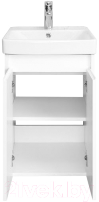 Тумба под умывальник Акватон Сканди Doors 45 / 1A278701SD010 (белый)
