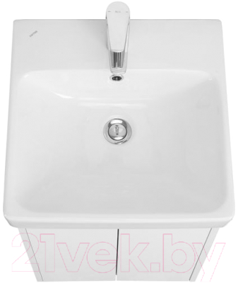 Тумба под умывальник Акватон Сканди Doors 45 / 1A278701SD010 (белый)