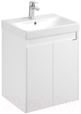 Тумба с умывальником Акватон Сканди Doors 55 1A2788K0SD010 (белый) - фото