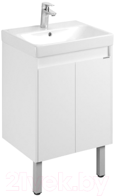 Тумба под умывальник Акватон Сканди Doors 55 / 1A278801SD010 (белый)