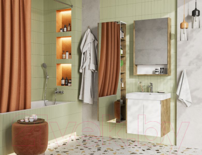 Тумба под умывальник Акватон Сканди Doors 55 / 1A278801SDZ90