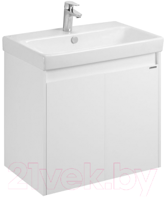 Тумба с умывальником Акватон Сканди Doors 70 1A2789K0SD010 (белый) - фото