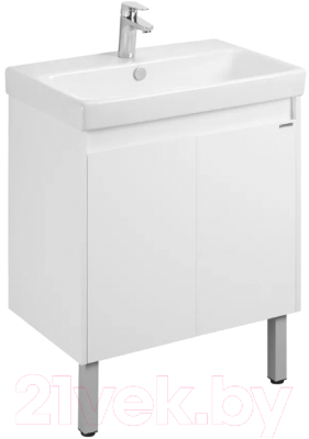 Тумба под умывальник Акватон Сканди Doors 70 / 1A278901SD010 (белый)