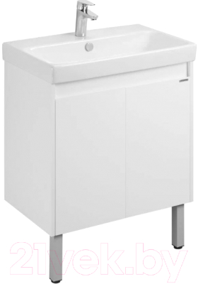 Тумба под умывальник Акватон Сканди Doors 70 / 1A278901SD010 (белый)