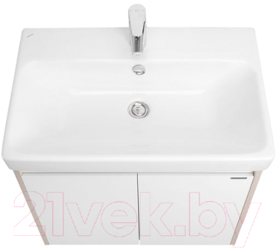 Тумба с умывальником Акватон Сканди Doors 70 1A2789K0SDB20 (белый/дуб верона)