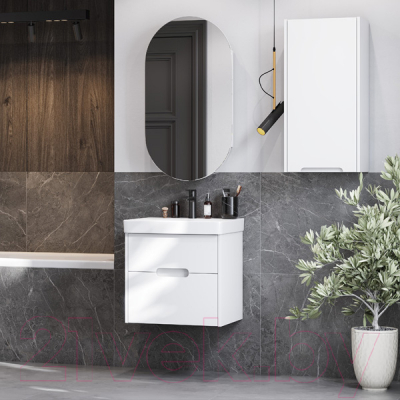 Тумба с умывальником Акватон Оливия 55 (1A2542K0OL010)