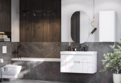 Тумба с умывальником Акватон Оливия 90 (1A2544K0OL010)