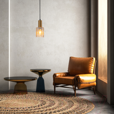 Потолочный светильник ESCADA 10189/1S (латунь)