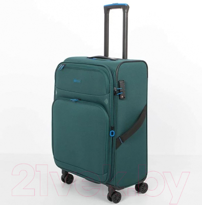 Чемодан на колесах Francesco Molinary 111-22039W/3-24GRN