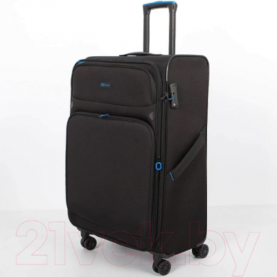 Чемодан на колесах Francesco Molinary 111-22039W/3-28BLK