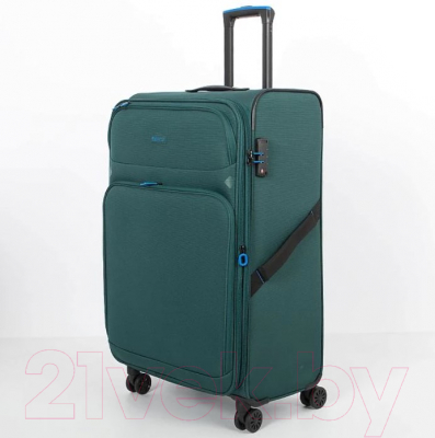 Чемодан на колесах Francesco Molinary 111-22039W/3-28GRN