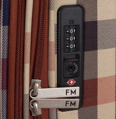 Чемодан на колесах Francesco Molinary 219-1094FM-5-23BEG