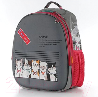 Школьный рюкзак Ecotope 306-7919E-GRY (серый)