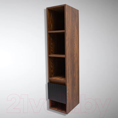 Шкаф-полупенал для ванной Акваль Нова / НОВА.02.23.07.N