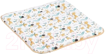 Пеленальный матрас Polini Kids Жирафик на комод 65x65 / 0002728
