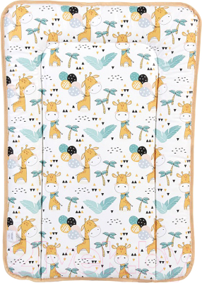Пеленальный матрас Polini Kids Жирафик на комод 70x50 / 0002726 - фото