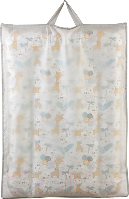 Пеленальный матрас Polini Kids Жирафик на комод 70x50 / 0002726