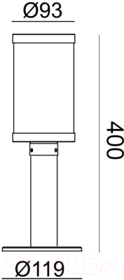 Светильник уличный ESCADA 30003G/01