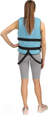 Страховочный жилет Спортивные мастерские Нептун / SM-414 (р-р 36-40, голубой)