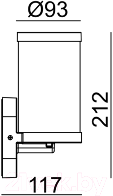 Бра уличное ESCADA 30003W/01