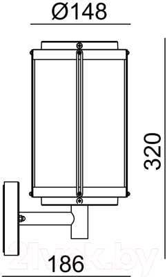 Бра уличное ESCADA 30003W/03