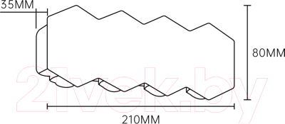 Бра уличное ESCADA 30004W/03LED