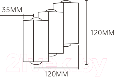 Бра уличное ESCADA 30005W/01LED