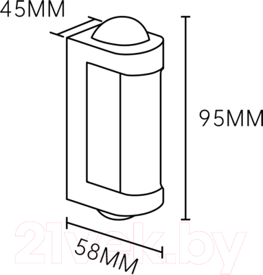 Бра уличное ESCADA 30006W/01LED