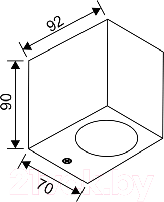 Бра уличное ESCADA 30007W/01