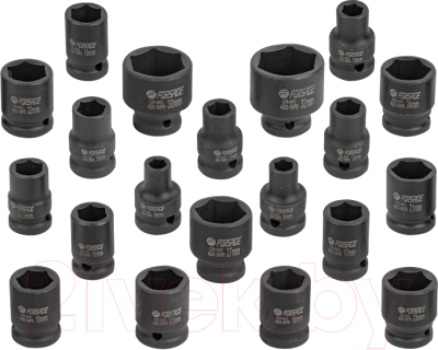Набор головок слесарных Forsage F-4203-5MPB - фото