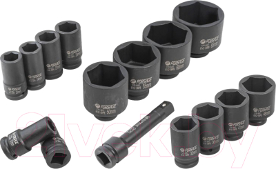 Набор головок слесарных Forsage F-6142-5MPB - фото