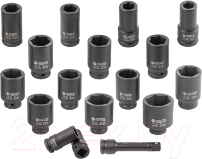 Набор головок слесарных Forsage F-6163-5MPB - фото