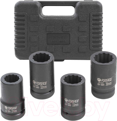 Набор головок слесарных Forsage F-8041-9MPB - фото